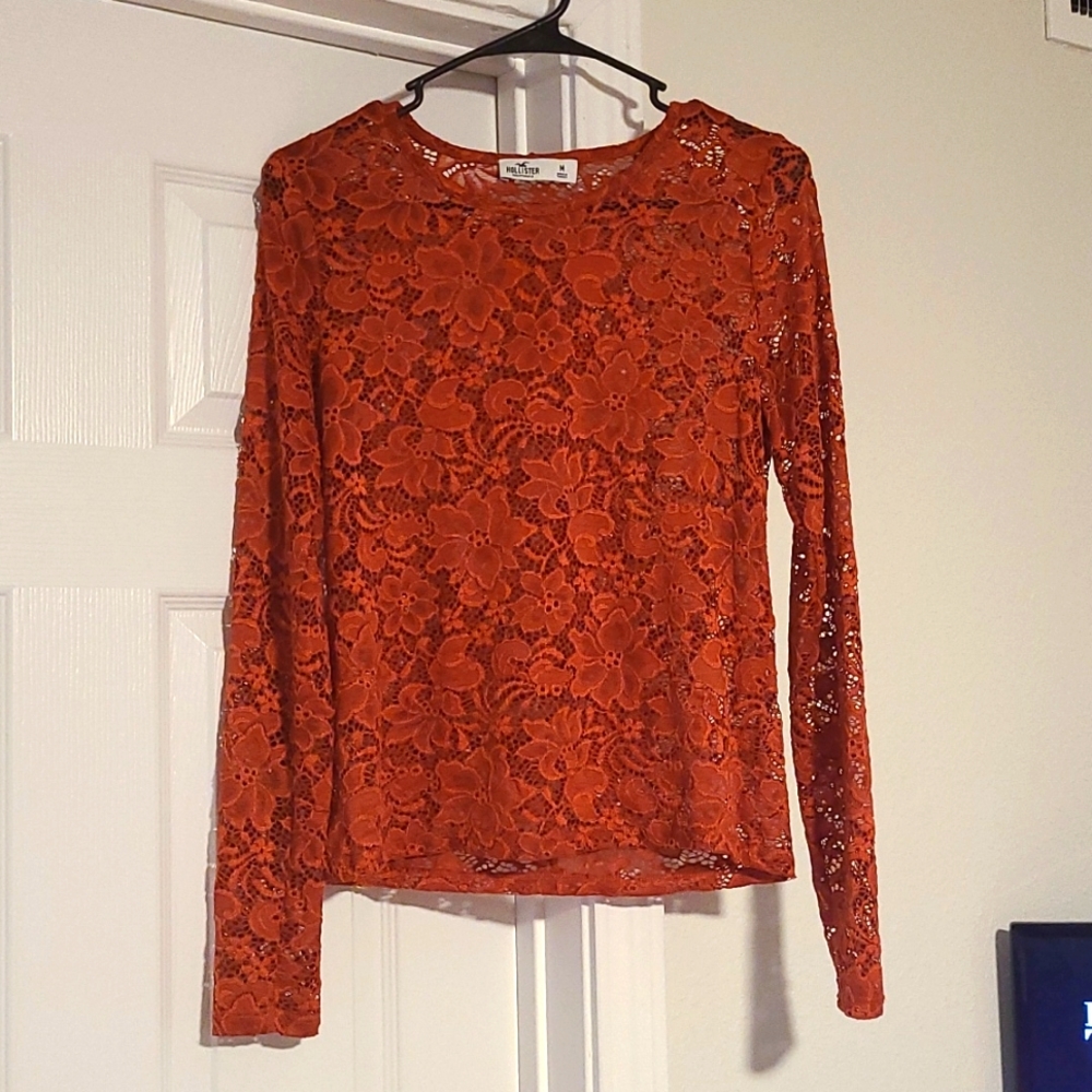 Hollister Lace Shirt